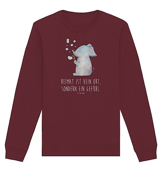 Mr. & Mrs. Panda Longpullover Größe XL Elefant Seifenblasen - Burgundy - Ge günstig online kaufen