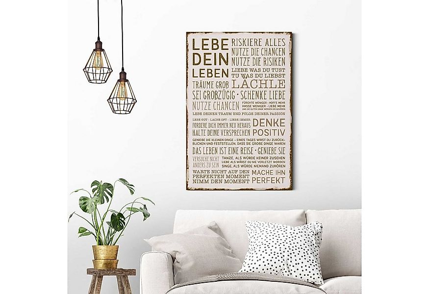 Reinders! Deco-Panel Denke positiv günstig online kaufen