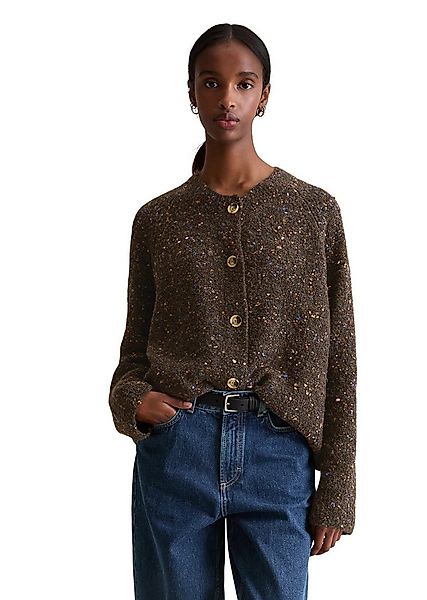 Marc O'Polo DENIM Cardigan aus Schurwolle-Viskose-Mix günstig online kaufen