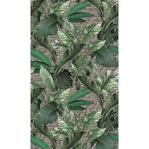 Marburg Fototapete Loft Superior 6 Floral Modern Grün-Grau FSC® günstig online kaufen