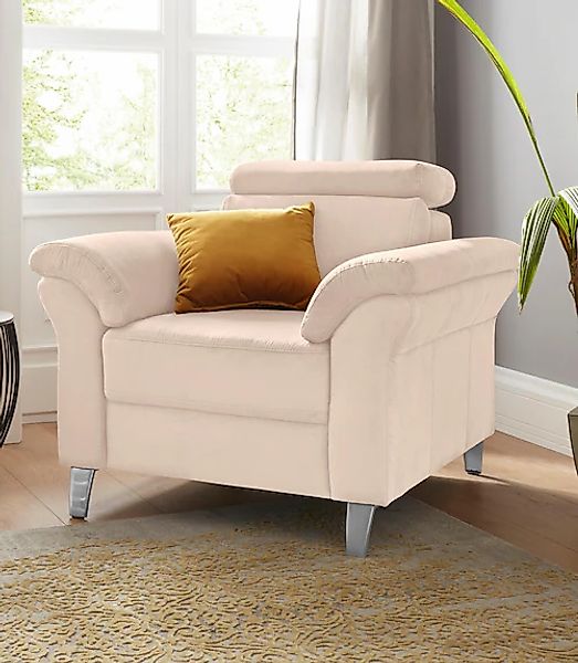 sit&more Sessel »Arngast« inklusive Federkern und Kopfteilverstellung günstig online kaufen