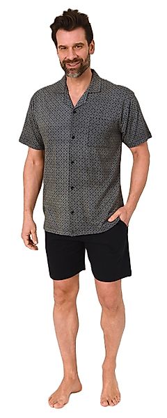 Normann Pyjama Herren kurzarm Schlafanzug Shorty günstig online kaufen
