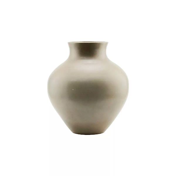 Vase Santa Fe aus Ton in Grau und Grün günstig online kaufen
