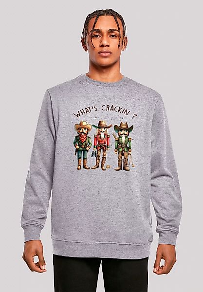 F4NT4STIC Sweatshirt "Whats Crackin Nutcrackers Cowboys Cute Weihnacht", Pr günstig online kaufen