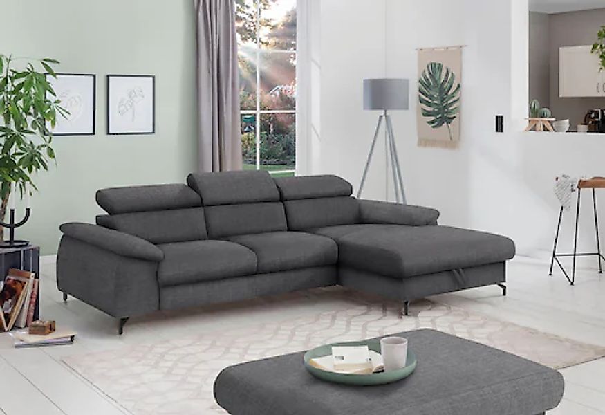 COTTA Polstergarnitur »Komaris L-Form«, (Set), Set bestehend aus: Ecksofa m günstig online kaufen