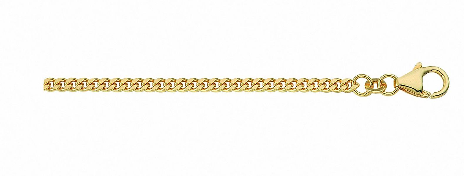 Adelia´s Goldkette Damen 333 Gold Flach Panzer Halskette Ø 1,4 mm, Goldschm günstig online kaufen