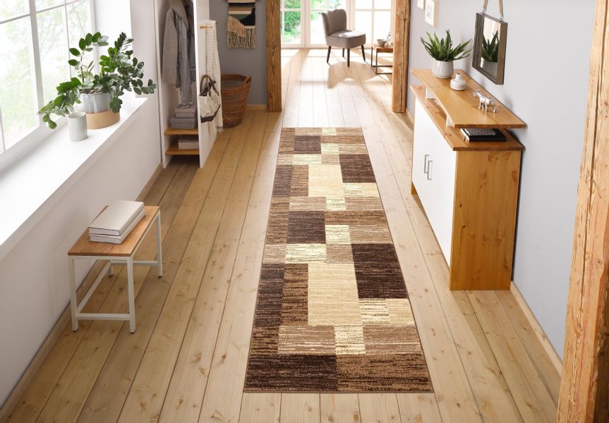 my home Läufer "Melvin" rechteckig 8 mm Höhe schön weich, Kurzflor Teppichl günstig online kaufen