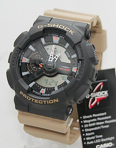 CASIO G-SHOCK Quarzuhr Casio Herrenuhr G Shock GA-110TU-1A5ER, (1-tlg) günstig online kaufen