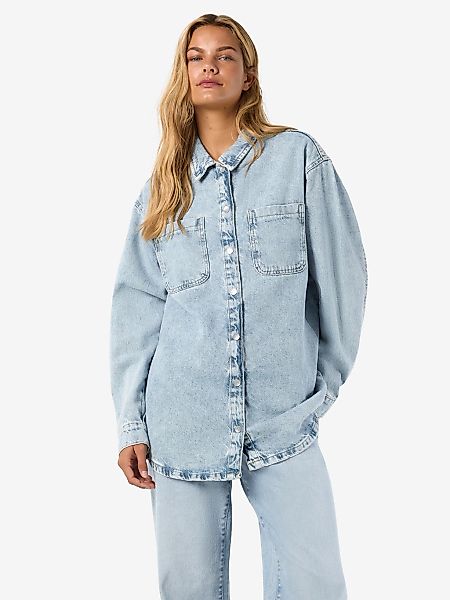 Noisy may Jeansbluse "NMALVA L/S DENIM SHACKET AZ352LB NOOS" günstig online kaufen