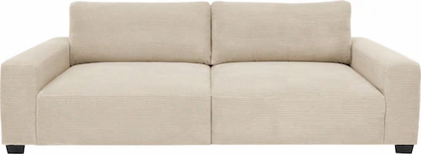ED EXCITING DESIGN 3-Sitzer »Elba«, Big-Sofa mit 2 Rückenkissen günstig online kaufen