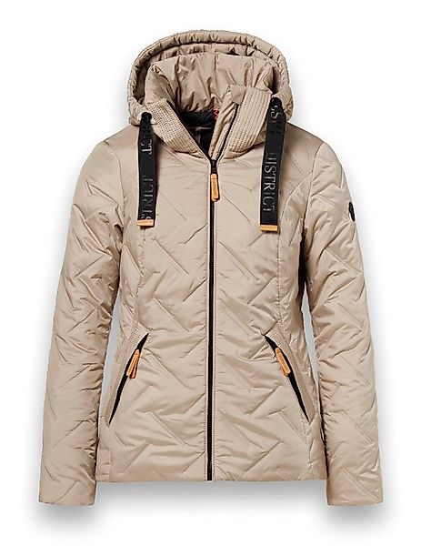 District Winterjacke Frejus (mit Kapuze, winddicht, wasserabweisend) sandbr günstig online kaufen