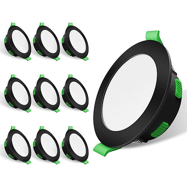 ALUSSO LED Einbaustrahler 10er-Set, 8W LED günstig online kaufen