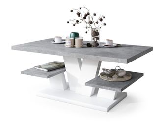 designimpex Couchtisch Design Viva Tisch Wohnzimmertisch günstig online kaufen