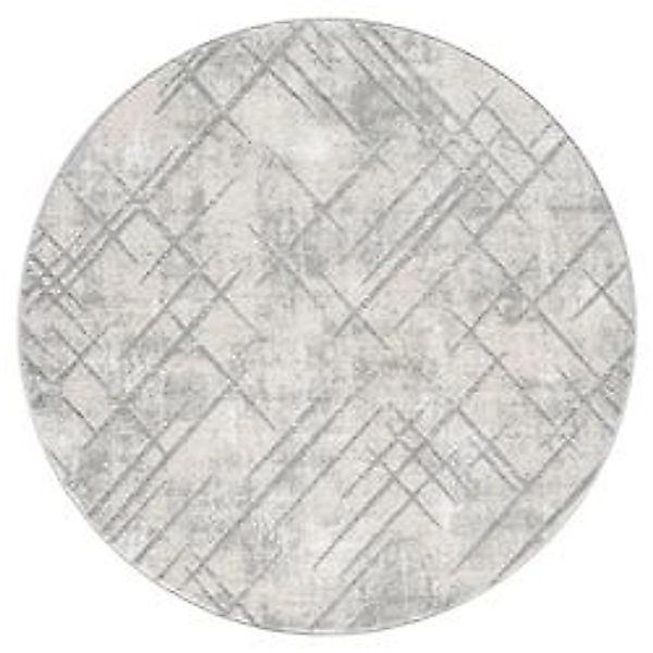 payé Teppich Royal 245 Rund 200x200 cm Grau günstig online kaufen