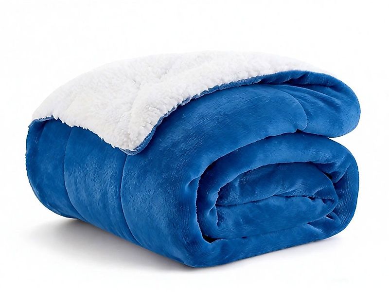 Wohndecke Kunstfell-Decke, Wattierte Decke, Alljahreszeit Decke, ORHOPUI, 2 günstig online kaufen