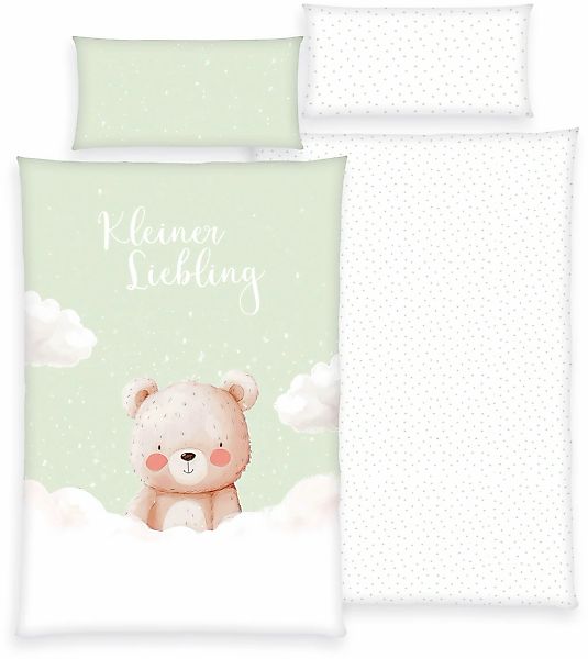 OTTO home Kinderbettwäsche "Kleiner Liebling in Gr. 100x135 und 135x200 cm" günstig online kaufen