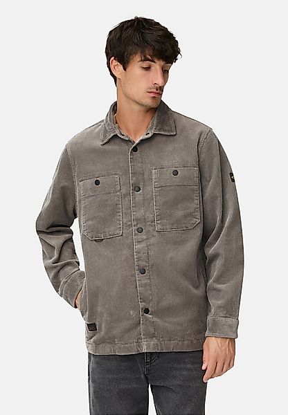 camel active Hemdjacke mit Druckknöpfen Langarm günstig online kaufen