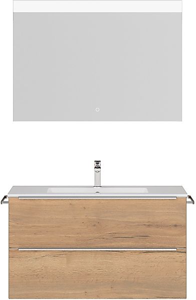 nobilia Badmöbel-Set "Levere" vormontiert, mit Soft-Close, 2 Stk. tlg. günstig online kaufen