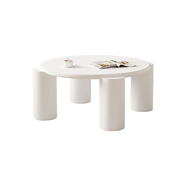 OKWISH Couchtisch Rundtischdesign (Wohnzimmertisch, Satztisch, 1-St., günstig online kaufen