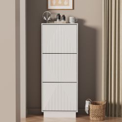 UEV Schuhschrank mit 3 Klappen Schuhregal günstig online kaufen