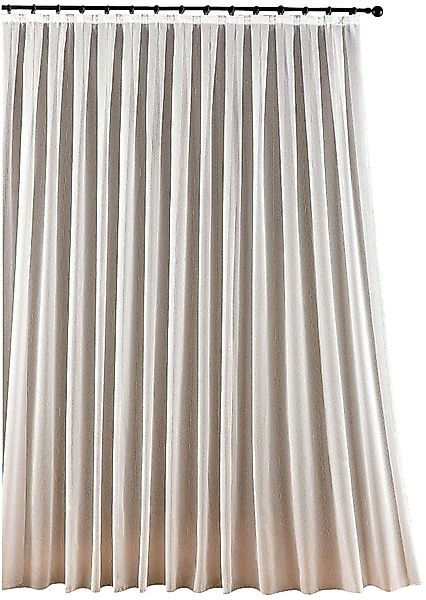 Weckbrodt Gardine »Webstore« Kräuselband 1 Stk. tlg. Webgardine, feste Falt günstig online kaufen