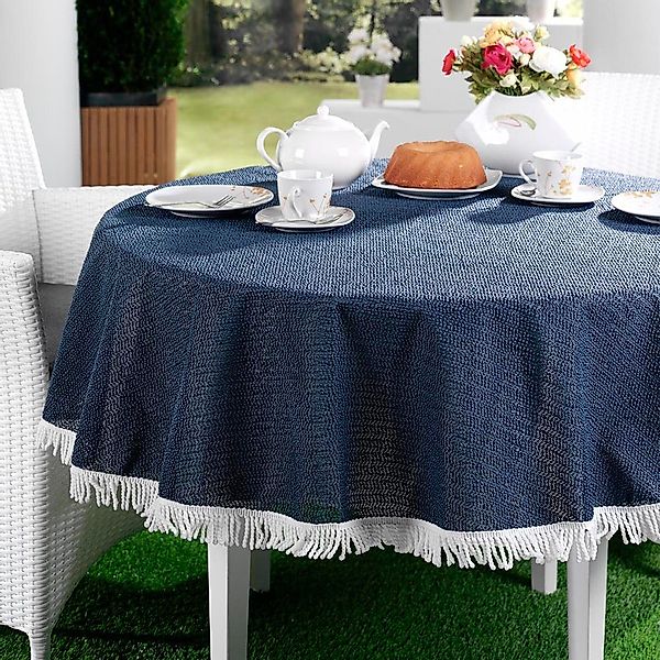 Emhelle Gartentischdecke Garten Balkon Terrasse Tischdecke günstig online kaufen