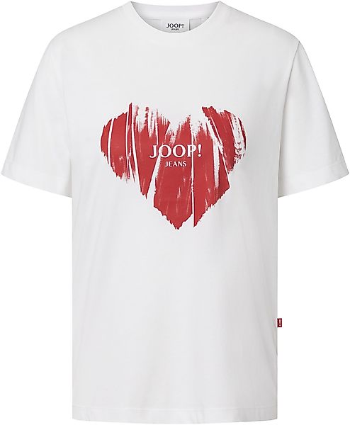 Joop Jeans Rundhalsshirt Tessa mit Frontprint günstig online kaufen