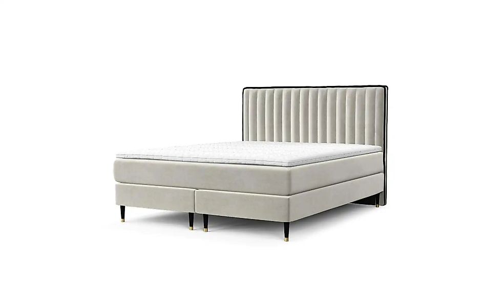 Boxspringbett   ¦ beige ¦ Maße (cm): B: 182 H: 120 Betten > Komfortbetten - günstig online kaufen