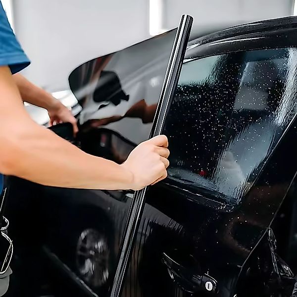 HS.SUPPLY Sonnenschutz-Fensterfolie Scheibentönungsfolie, Auto Scheiben Tön günstig online kaufen