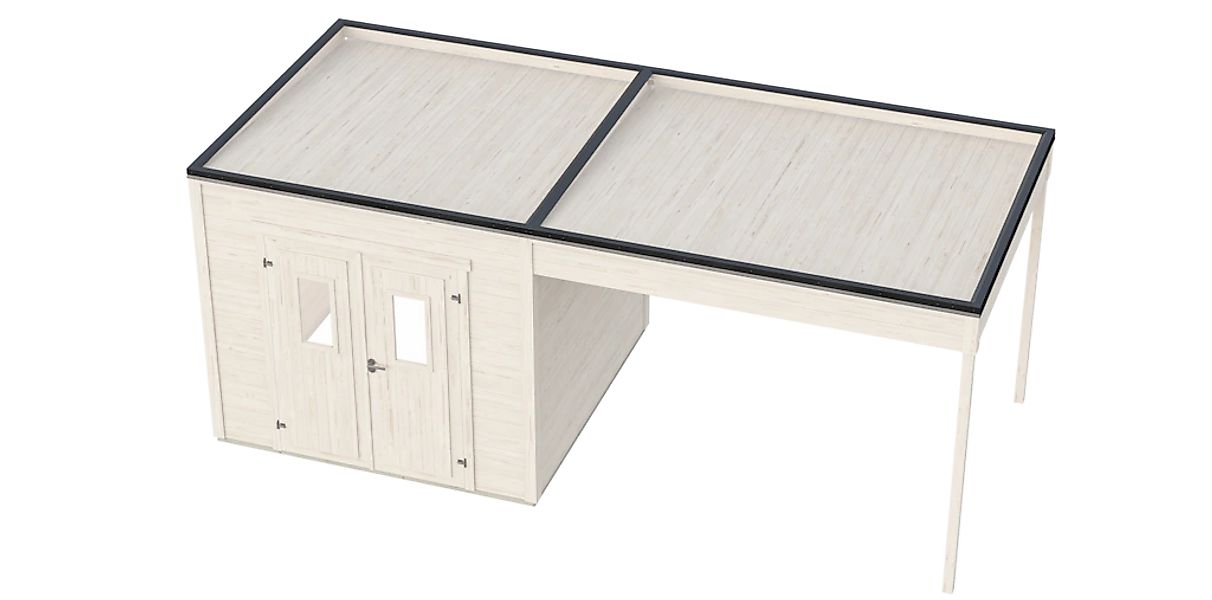 Nordic Holz Traufblech "FELIX 1 / FYNN 1 / FELIX 1.5 / FYNN 1.5 für Anbau", günstig online kaufen