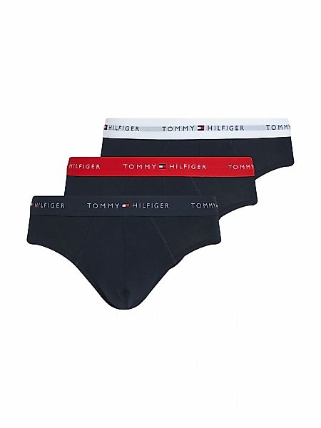 Tommy Hilfiger Underwear Slip "3P BRIEF DTM", 3 Stk. mit Logo-Elastikbund günstig online kaufen