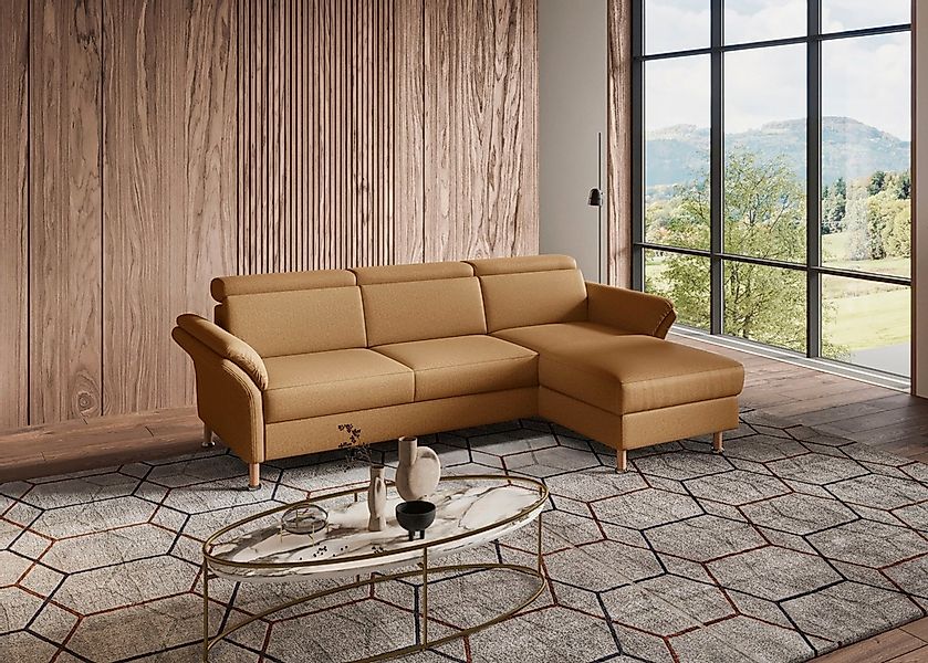 Home affaire Ecksofa »Calypso L-Form«, mit motorischen Funktionen im Sofa u günstig online kaufen