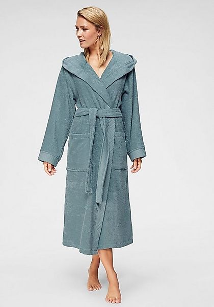 my home Damenbademantel Livia, ideal für Sauna & Spa, Hotelbademantel, Lang günstig online kaufen