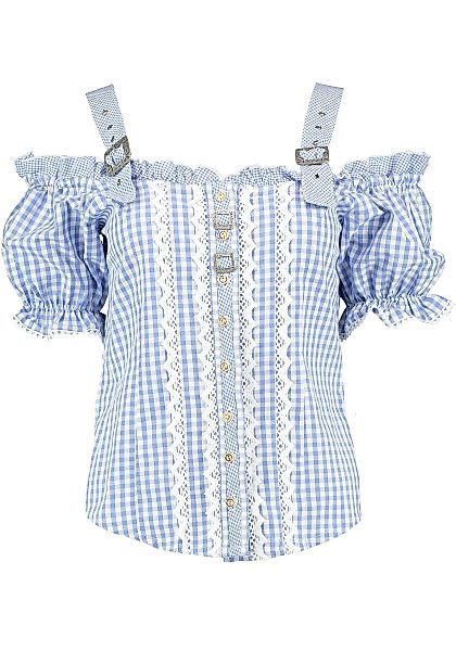 OS Trachten Trachtenbluse Ximira Tailliert, Bluse günstig online kaufen