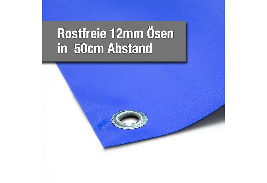 ANKO Planen Schutzplane Plane PVC 700g/m² LKW Plane mit Ösen Abdeckplane, G günstig online kaufen