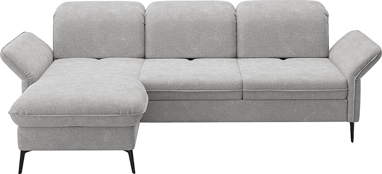 sit&more Ecksofa "Emely, inkl. Sitztiefenverstellung", wahlweise mit Bettfu günstig online kaufen