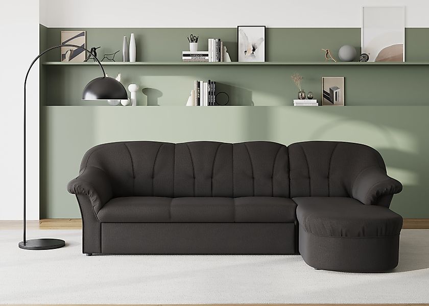 DOMO collection Ecksofa Pegnitz, elegante Rückensteppung, günstig online kaufen