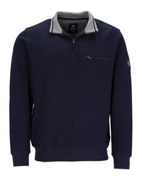 Hajo Sweatshirt Sweatshirt mit Troyerkragen in günstig online kaufen