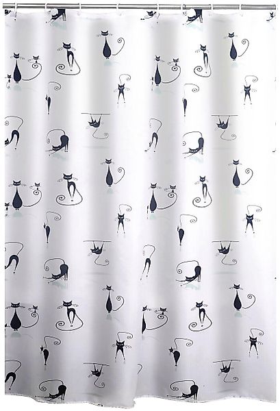 Ridder Duschvorhang Cats Breite 180 cm günstig online kaufen