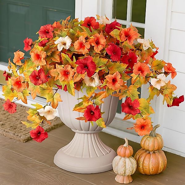 Kunstblumenstrauß Künstliche Kunstblumen Petunien für den günstig online kaufen