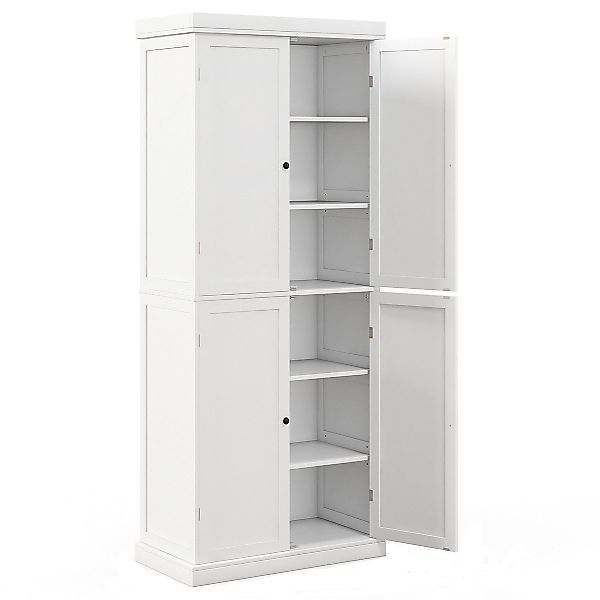 KOMFOTTEU Küchenbuffet mit 4 Türen & günstig online kaufen