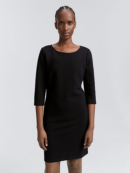TOM TAILOR Denim Sommerkleid Jacquard Mini-Kleid günstig online kaufen