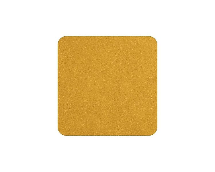 ASA SELECTION Platzset Untersetzer soft leather amber 10 x 10 cm Set4, Tisc günstig online kaufen