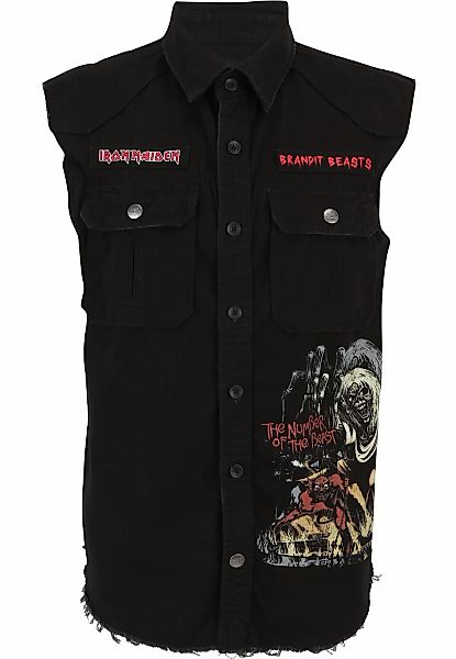 Brandit Tanktop "Brandit Iron Maiden Vintage Shirt sleeveless NOTB" 1 Stk. günstig online kaufen
