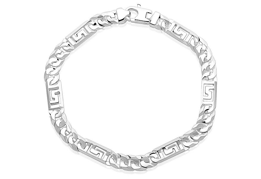 Tony Fein Silberarmband Griechisches Panzerarmband 6mm 925er Silber, Made i günstig online kaufen