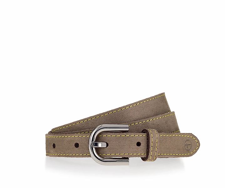 Tamaris Ledergürtel, 1 Stk. mit Kontrastnaht günstig online kaufen