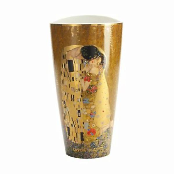 Goebel "Vase ""Der Kuss - Artis Orbis"" H28 cm" gold günstig online kaufen