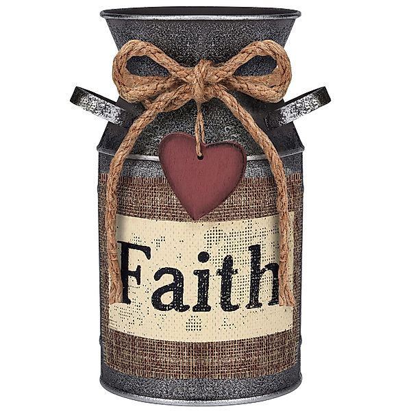 Belle Vous Dekovase Rustic Vintage Metal günstig online kaufen
