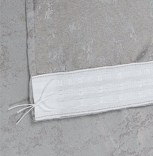 Brilliant Gardine / Jacquard / Meliert / Kräuselband & Öse / 140x245cm, Krä günstig online kaufen