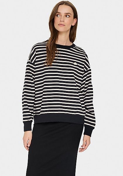 Saint Tropez Sweatshirt GilaSZ mit Stickerei günstig online kaufen